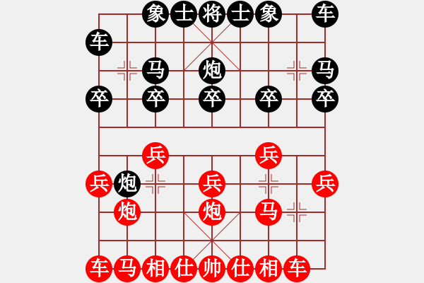 象棋棋譜圖片：兩頭蛇[406039482] -VS- 西楚霸王[846900078] - 步數(shù)：10 