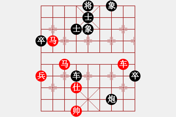 象棋棋譜圖片：專殺棋王庫(無極)-和-霸刀(風魔) - 步數(shù)：120 