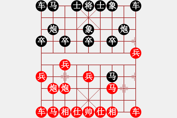 象棋棋譜圖片：江湖老手(地煞)-和-lzksn(9星) - 步數(shù)：10 