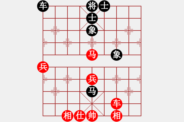 象棋棋譜圖片：哈哈[1245437518] -VS- 往事笑忘[414322662] - 步數(shù)：100 