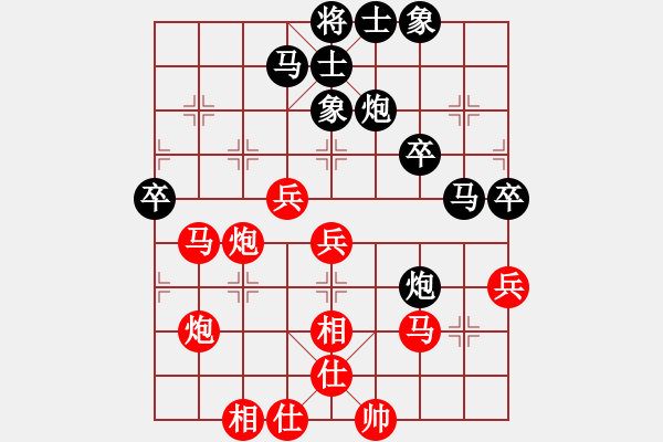 象棋棋谱图片：女子组 3-4 江苏 赖坤琳 红先和 江苏 张继垠 - 步数：60 