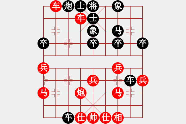 象棋棋譜圖片：山雞(初級(jí))-負(fù)-一手武藝(5級(jí)) - 步數(shù)：40 