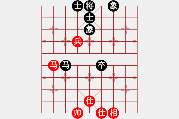 象棋棋譜圖片：xhzlw(9星)-和-yukua(9星) - 步數(shù)：100 