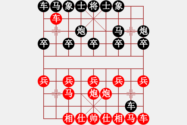 象棋棋譜圖片：業(yè)4 3083232(校尉) 負(fù) 業(yè)7 245087(大將軍) - 步數(shù)：10 