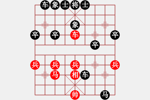 象棋棋譜圖片：業(yè)4 3083232(校尉) 負(fù) 業(yè)7 245087(大將軍) - 步數(shù)：40 