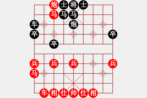 象棋棋譜圖片：2013大師網(wǎng)網(wǎng)名爭霸賽 HTHX 先勝 3fzhyix - 步數(shù)：36 