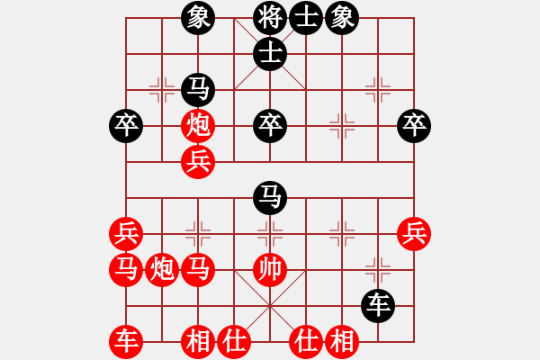 象棋棋譜圖片：閃電手(8段)-勝-天雄星林沖(5段) - 步數(shù)：40 