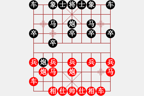 象棋棋譜圖片：思巍[15297806] -VS- 雅弈-日怪[383574859] - 步數(shù)：10 