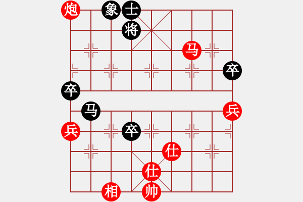 象棋棋谱图片：12-03-08 shanzai[1099]-Win-october[1024] - 步数：101 