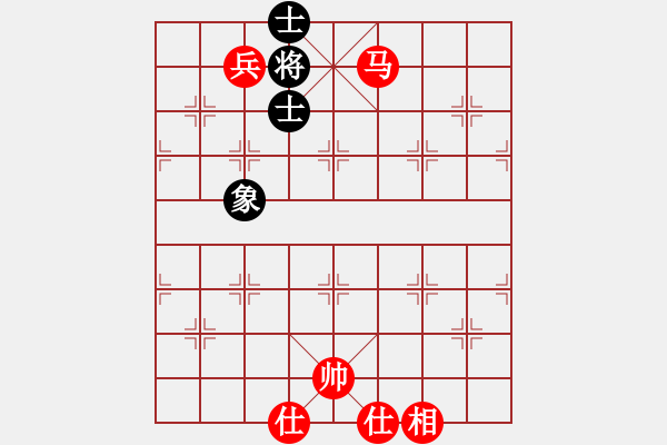 象棋棋譜圖片：1900（馬兵必勝單缺象） - 步數(shù)：15 