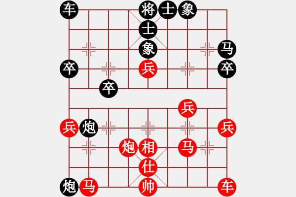 象棋棋譜圖片：兔子王子(2段)-負(fù)-asdfggggg(1段) - 步數(shù)：40 