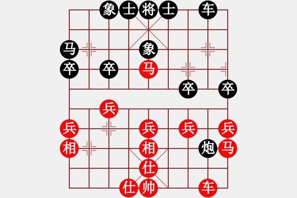 象棋棋譜圖片：wwzz(9星)-和-adminsttb(9星) - 步數(shù)：30 