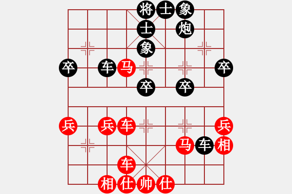 象棋棋譜圖片：鄉(xiāng)長埠頭(2段)-負-天下快刀手(1段) - 步數(shù)：40 