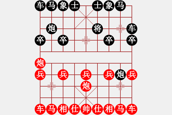 象棋棋譜圖片：2020.7.7.9夏季聯(lián)賽先勝25級(jí)機(jī)器人 - 步數(shù)：10 