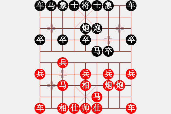 象棋棋譜圖片：東園公園(5段)-勝-朱長青(1段) - 步數(shù)：10 