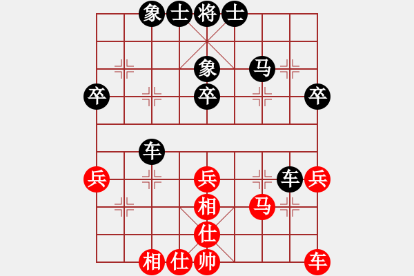 象棋棋譜圖片：qinyiqiang 負(fù) 一生情一世愛(ài)丶 - 步數(shù)：40 