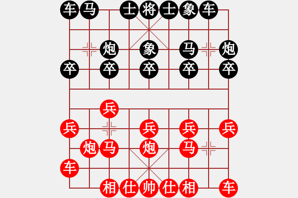 象棋棋譜圖片：2016年四川省眉山市第八屆“東坡杯”第一輪 成都徐海洋先負樂山鄭凌志 - 步數(shù)：10 