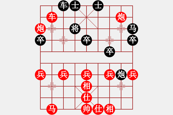 象棋棋譜圖片：佳佳象棋30層 (先勝) 象棋巫師(特級大師).PGN - 步數(shù)：49 