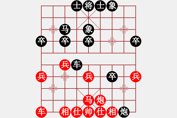 象棋棋譜圖片：神舟戰(zhàn)斧(6段)-負(fù)-太陽有耳(9段) - 步數(shù)：40 