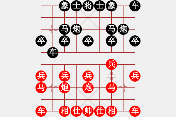 象棋棋譜圖片：暮色（四級(jí)）先負(fù) 年輕工作室（業(yè)余五級(jí)） - 步數(shù)：10 