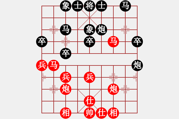 象棋棋譜圖片：暮色（四級(jí)）先負(fù) 年輕工作室（業(yè)余五級(jí)） - 步數(shù)：40 