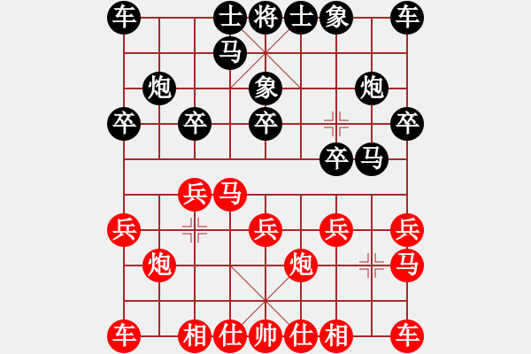 象棋棋譜圖片：越南 賴?yán)硇?勝 中華臺(tái)北 葛振衣 - 步數(shù)：10 