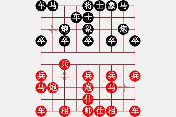 象棋棋譜圖片：qoqot(9星)-和-mlonkib(9星) - 步數(shù)：10 