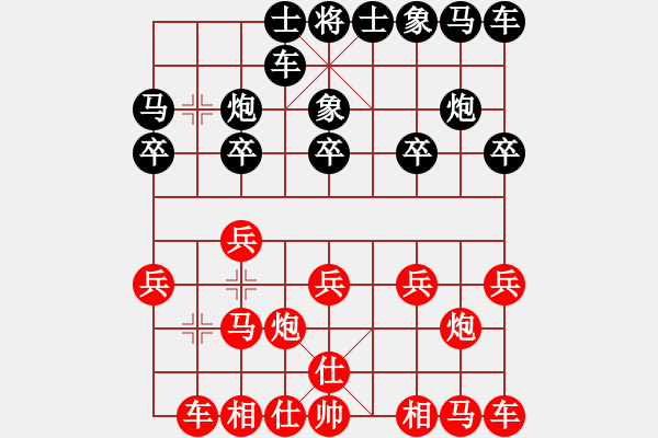 象棋棋譜圖片：歡樂杯第一輪深礙久絆勝絕地反擊 - 步數(shù)：10 