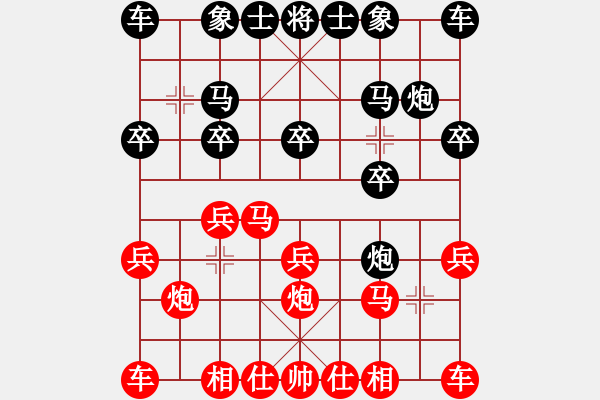 象棋棋譜圖片：楚水后衛(wèi)(5段)-負(fù)-給你面子(5段) - 步數(shù)：10 