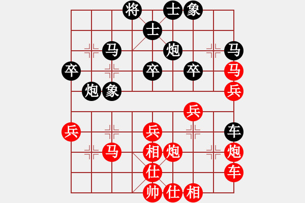 象棋棋譜圖片：七尺大乳(6段)-負(fù)-大盜大盜好(9段) - 步數(shù)：40 