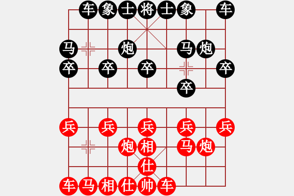 象棋棋譜圖片：佚名 負 韓裕恒 - 步數(shù)：10 