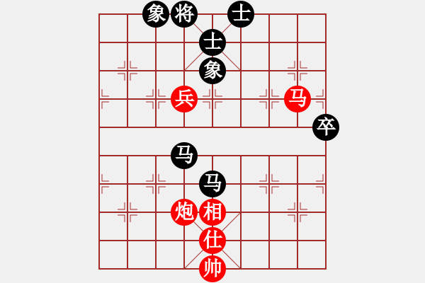 象棋棋谱图片：杜晨昊 先和 张柏阳 - 步数：120 