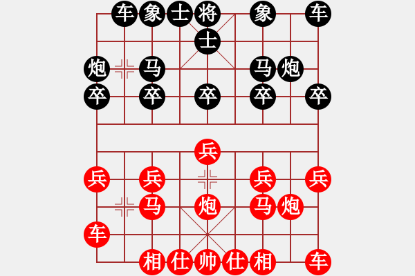 象棋棋譜圖片：香港 林俊杰 和 香港 黃學(xué)謙 - 步數(shù)：10 