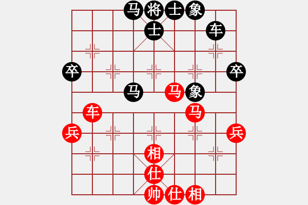 象棋棋譜圖片：第02輪 第15臺 萊蕪市代表隊沙紅軍 先和 青島市代表隊薛學(xué)禮 - 步數(shù)：68 