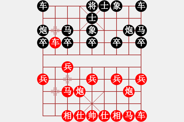 象棋棋譜圖片：獨(dú)行者(紅）先負(fù) -VS- 大夢(mèng)（黑）勝 - 步數(shù)：10 