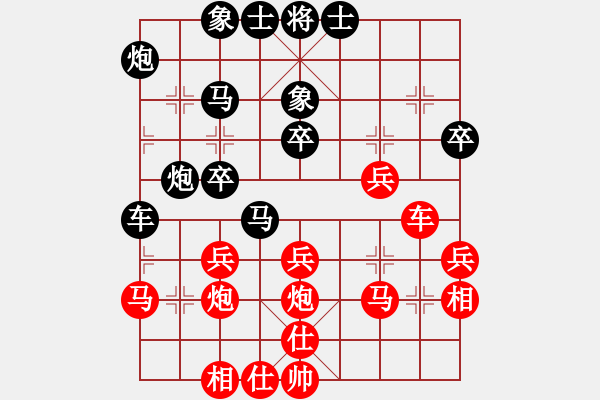 象棋棋譜圖片：象棋優(yōu)勢(shì)韜略戰(zhàn)例（19）因形用權(quán) - 步數(shù)：0 