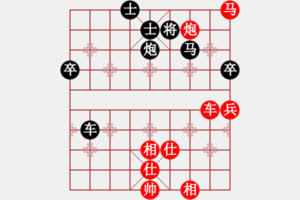 象棋棋譜圖片：2019第三屆象棋人工智能對(duì)決賽國(guó)圣先和佳佳4 - 步數(shù)：100 