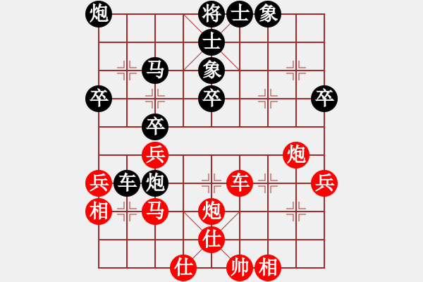 象棋棋譜圖片：2006年第三屆梁山賽第九輪：富貴聯(lián)盟三(3段)-勝-品棋戰(zhàn)神(7級) - 步數(shù)：40 