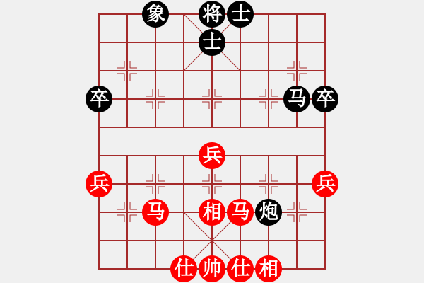 象棋棋譜圖片：第一輪：任仲敏先？張寶有 - 步數(shù)：60 