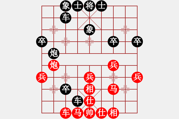 象棋棋譜圖片：癮大棋臭(3段)-負(fù)-記憶(1段) - 步數(shù)：40 