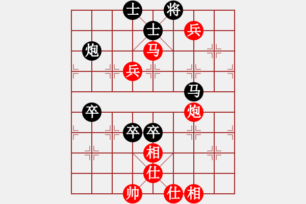 象棋棋譜圖片：黑匣子(9星)-勝-ceacea(8星) - 步數(shù)：100 