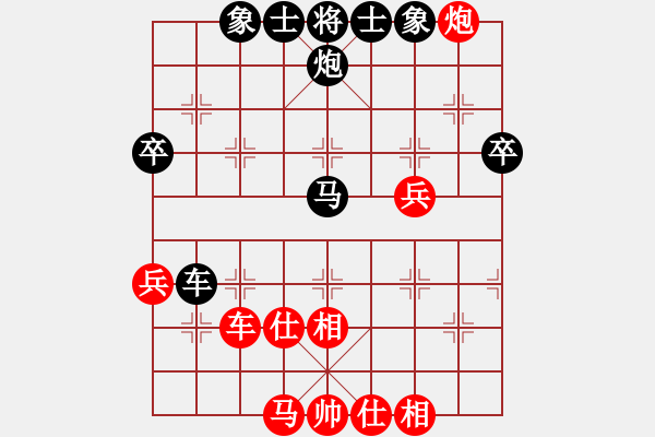 象棋棋譜圖片：2023.7.2.1先負(fù)順炮直車兩頭蛇對雙橫車馬三進四對馬后藏車 - 步數(shù)：60 