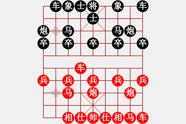 象棋棋譜圖片：傻丫頭先負(fù)陳開鎮(zhèn) - 步數(shù)：10 