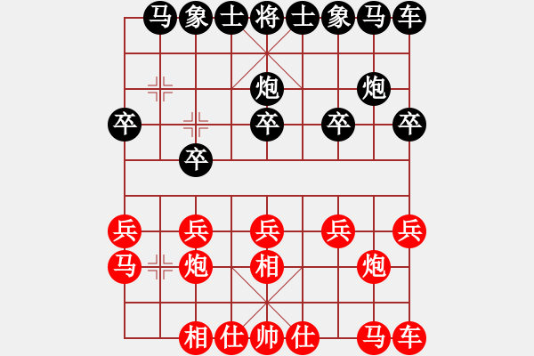 象棋棋譜圖片：．- Empress丶[516051204] -VS- 飛揚(yáng)[1757979381] - 步數(shù)：10 