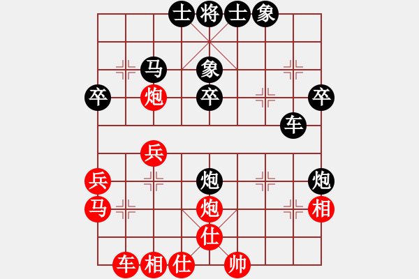 象棋棋譜圖片：劉永富 和 軟件 - 步數(shù)：36 