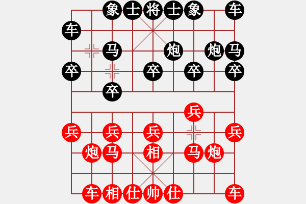 象棋棋譜圖片：KevinCoolboy[120331441] -VS- 曾經(jīng)滄海[393756915] - 步數(shù)：10 