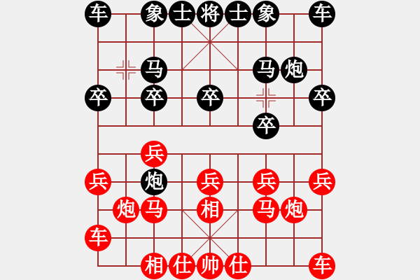 象棋棋譜圖片：20160227許翔後和楊上民 - 步數(shù)：10 