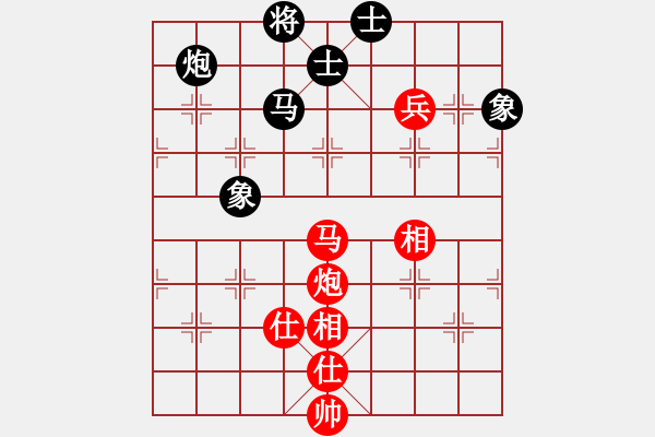 象棋棋譜圖片：大帥張作霖(8段)-和-訥河棋大圣(日帥) - 步數(shù)：193 