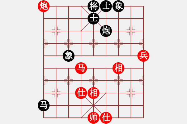 象棋棋譜圖片：大帥張作霖(8段)-和-訥河棋大圣(日帥) - 步數(shù)：80 