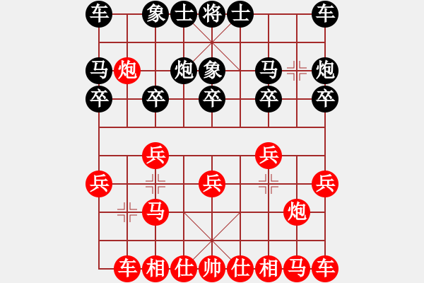 象棋棋譜圖片：‖棋家軍‖皎月[2739506104] -VS- 知心人[1506859572] - 步數(shù)：10 